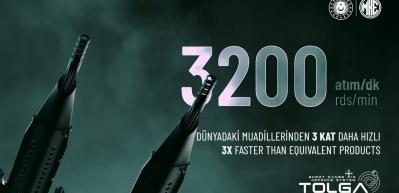 D&uuml;şman dronlarına nefes aldırmıyor! MKE TOLGA sahnede: Dakikada 3.200 atım!