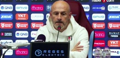 Beşiktaş Teknik Direkt&ouml;r&uuml; Vincenzo Italiano Trabzonspor-Beşiktaş ma&ccedil;ının ardından konuştu