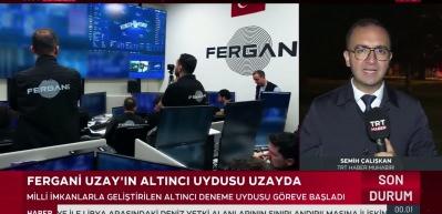 Fergani&rsquo;nin 6&rsquo;ncı milli uydusu uzaya &ccedil;ıktı