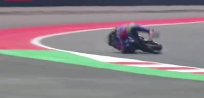Toprak Razgatlıoğlu ge&ccedil;irdiği kaza sonrasında MotoGP'de sezonu kapattı