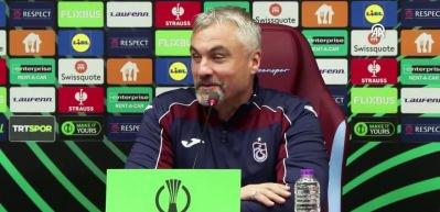 Trabzonspor'da Thomas Reis Hearts ma&ccedil;ı &ouml;ncesinde "tehlikeli durumu" a&ccedil;ıkladı
