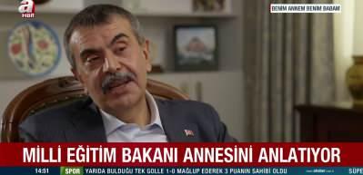 Milli Eğitim Bakanı Yusuf Tekin&rsquo;den annesine duygusal s&ouml;zler!