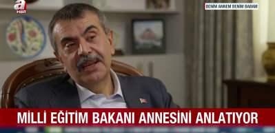 Milli Eğitim Bakanı Yusuf Tekin&rsquo;den annesine duygusal s&ouml;zler!