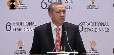 Başbakan Erdoğan B&uuml;y&uuml;kel&ccedil;ilere seslendi