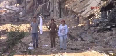 25 PKK'lı ter&ouml;ristin teslim olma anı