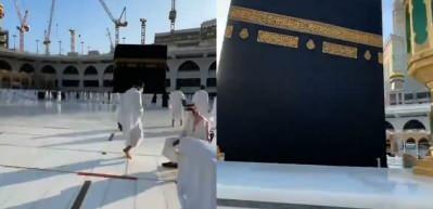 30 saniyede Kabe'de olmak...