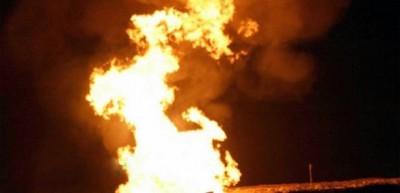 Rusya'da dev cephanelik patladı : 33 yaralı