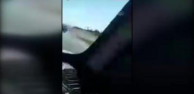 Canlı yayına girdikten 6 saniye sonra feci kaza