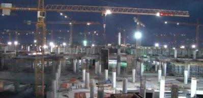 3. Havalimanı inşaatı gece-g&uuml;nd&uuml;z devam ediyor