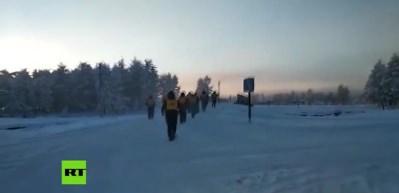 -52 derecede maraton koşusu