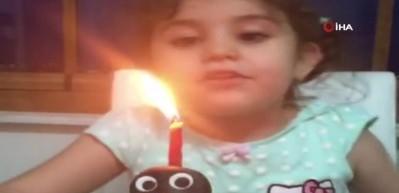 5 yaşındaki şehit kızı babasının doğum g&uuml;n&uuml;n&uuml; kutladı