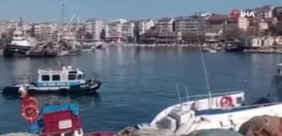 Silivri a&ccedil;ıklarında yanan tekneyle ilgili Sahil G&uuml;venlik'ten a&ccedil;ıklama