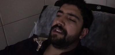 Yolcu otob&uuml;s&uuml; devrildi : 3 &ouml;l&uuml;, 35 yaralı