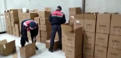 6 bin 851 litre sahte dezenfektan ele ge&ccedil;irildi