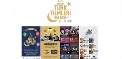 6. Bodrum Türk Filmleri Haftası başladı
