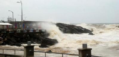 6 metrelik dev dalgalar d&ouml;vd&uuml;: Deniz &ccedil;amura d&ouml;nd&uuml;