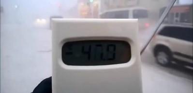 -71 dereceyi g&ouml;ren d&uuml;nyanın en soğuk yeri