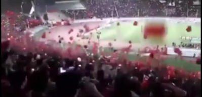 80 bin kişi "T&uuml;rkiye" diye haykırdı