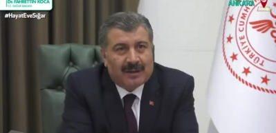 Fahrettin Koca'dan umut verici haber: İlk kez d&uuml;ş&uuml;ş yaşandı