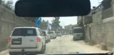 BM yardım konvoyları Doğu Guta&rsquo;da