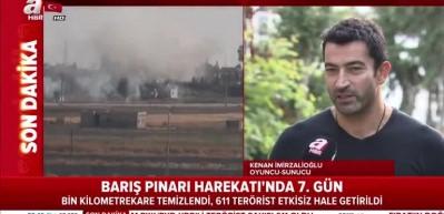 Kenan İmirzalıoğlu'ndan 'Barış Pınarı' mesajı!