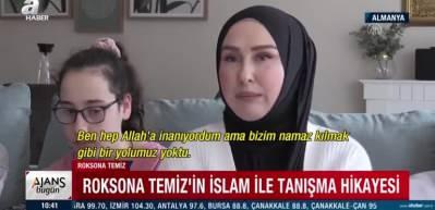 Roksona Temiz'in islam ile tanışma hikayesi!