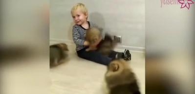 Tebess&uuml;m ettiren masumluk!