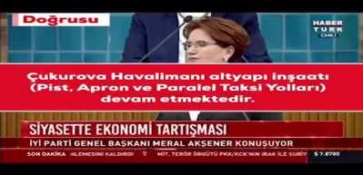 Bakanlık, Akşener'in '&Ccedil;ukurova Havalimanı' iddialarını yalanlandı!