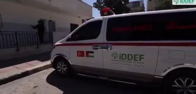 İDDEF'ten Gazze'ye Ambulans Desteği