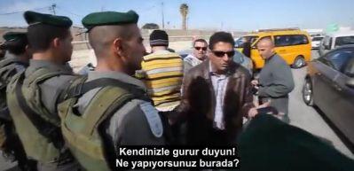 Tek başına İsrail askerlerini susturdu