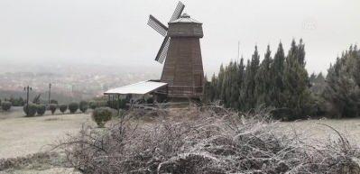 Eskişehir'de kar yağışı