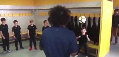 Marcelo &ouml;ğrencilere unutulmaz anlar yaşattı!