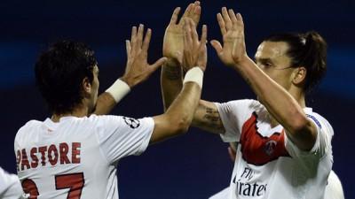 İbrahimovicli PSG bileti ilk yarıda kesti! 0-2
