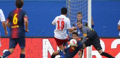 T&uuml;rk futbolcudan Bar&ccedil;a'ya şık gol!