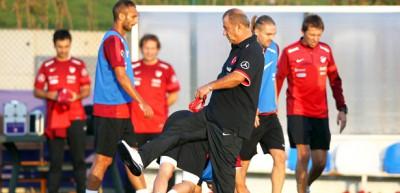 Fatih Terim eğitime başladı