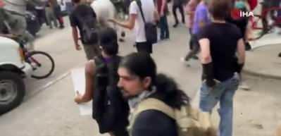 ABD'de gerilim tırmanıyor: Bir polis g&ouml;stericiyi ezdi