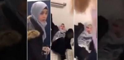 ABD'de lisede rezalet! M&uuml;sl&uuml;man kıza...