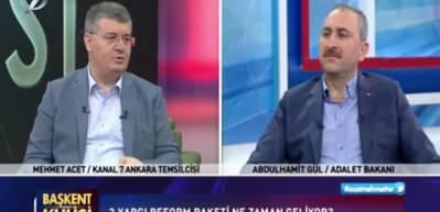 Abd&uuml;lhamit G&uuml;l: İnfaz yasası yakında Meclis'te