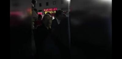 Abd&uuml;llatif Şener Konya'da halkı tehdit etti sonra ka&ccedil;tı