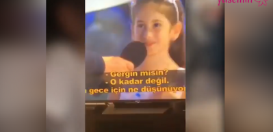 Acun Ilıcalı'nın kızı Melisa yabancı şarkı s&ouml;yledi