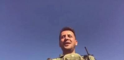 Afrin'de g&ouml;revli askerden oğluna doğum g&uuml;n&uuml; s&uuml;rprizi