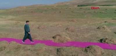 Ağrı Dağı eteğinde moda şov