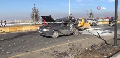 Ağrı&rsquo;da zincirleme trafik kazası: 2 kişi yaralı