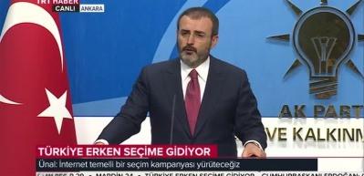 AK Parti, Erdoğan'ın oy oranını a&ccedil;ıkladı