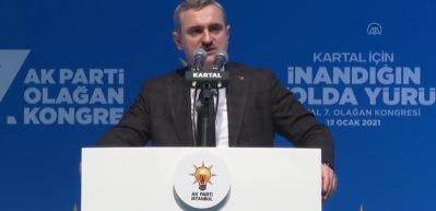 AK Parti İstanbul'da Maltepe ve Kartal il&ccedil;e kongrelerini yaptı