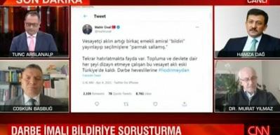 AK Partili Hamza Dağ saat detayına dikkat &ccedil;ekti!