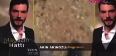 Akın Akınözü’nun Hercai’nin setinde olay çıkardığı anlar!