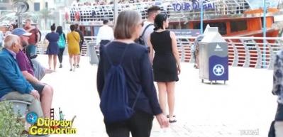 Akşam ışıl ışıl g&uuml;nd&uuml;z kalabalık, trafiğe kapalı ve ihtişamı g&ouml;z dolduruyor: Dubai marina