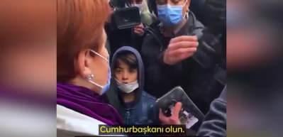 Akşener'i durdurup 'A&ccedil;ız' diye isyan etti, iş adamı olduğu ortaya &ccedil;ıktı