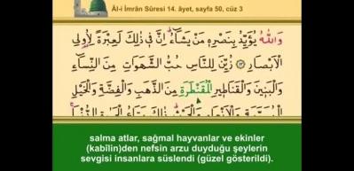 Ali imran suresi arap&ccedil;a okunuşu! Ali imran suresi meali